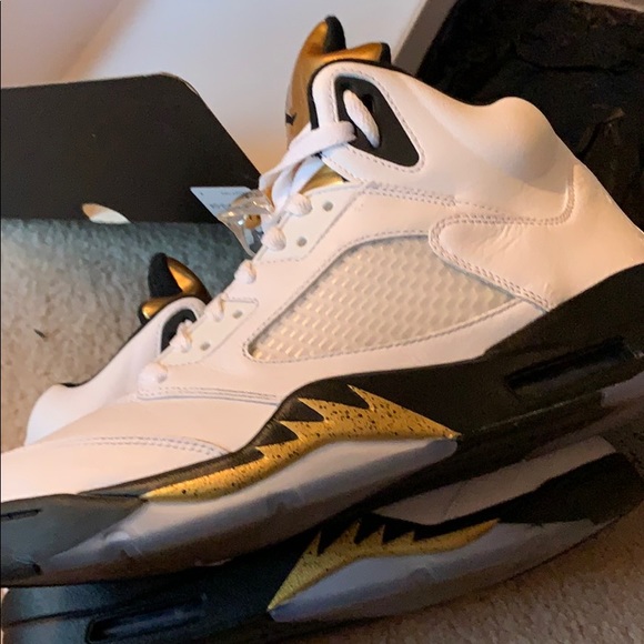 jordan 5 gold medal